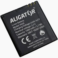 Baterie ALIGATOR V650 originální