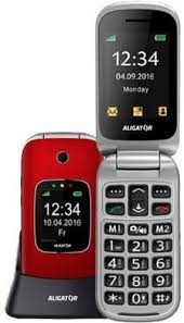 Aligator V650 Senior (AV650RS) stříbrný/červený