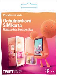 SIM karta T-Mobile Twist data na den + kredit 200