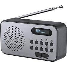 Radiopřijímač s DAB+ Thomson RT225DAB šedý/hliník