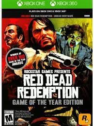 Xbox one Red Dead Redemption Game of the Year