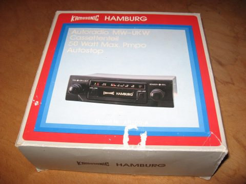 Autoradio KAMOSONIC HAMBURG Cassenttenradio Oldtim