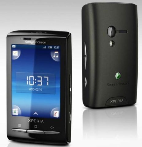 Sony Ericsson Xperia X10 (E10i) Mini černý
